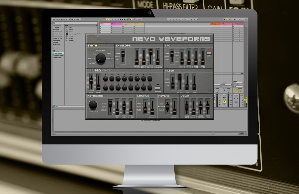 Analogue Synth Kontakt Library Logic Channel Strip Presets